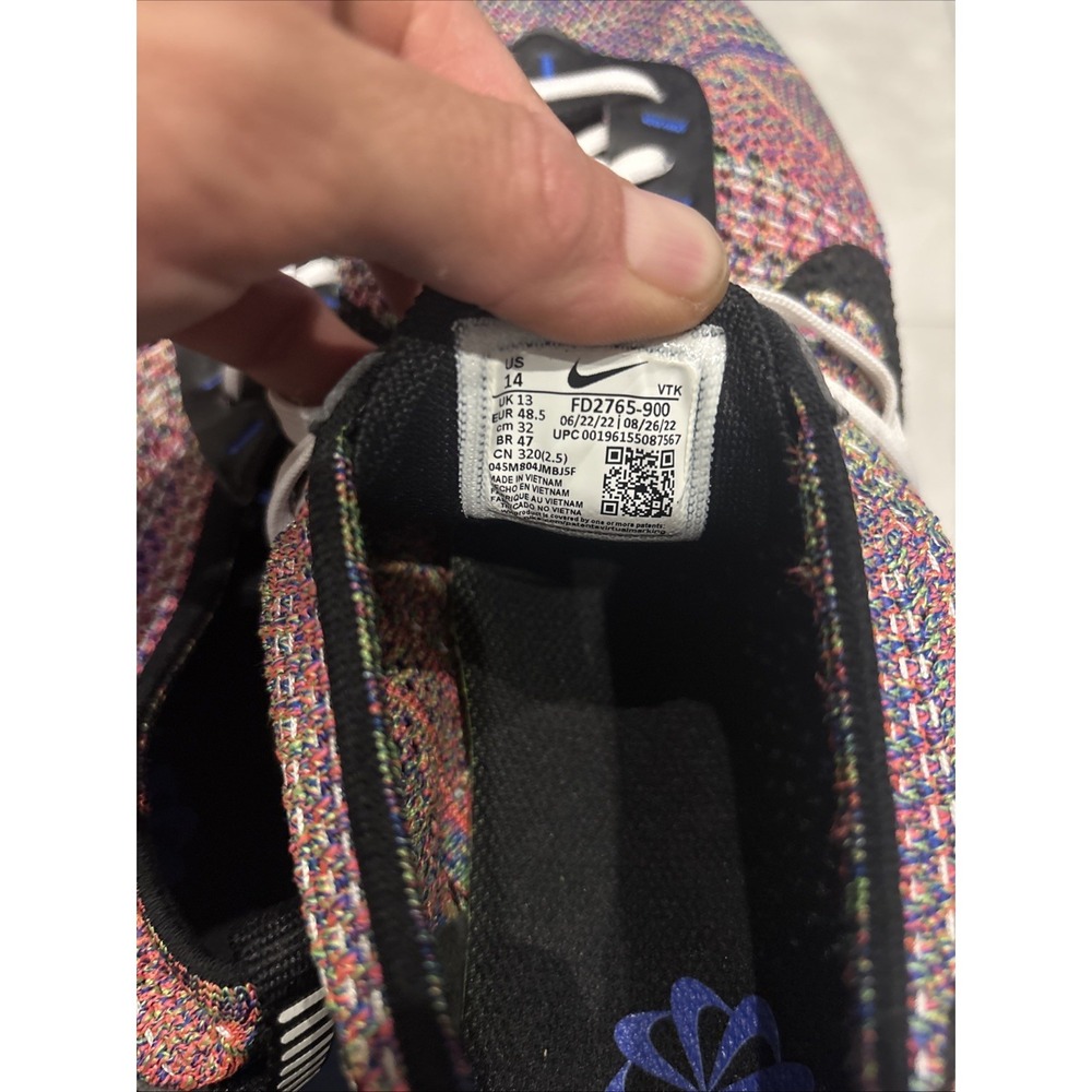 Size 14 - Nike Air Max Flyknit Racer Multi-Color - Picture 6 of 6